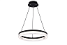 Подвесная люстра Cirkler (чёрный) D400*H100/1500 LED*21W Ангстрем