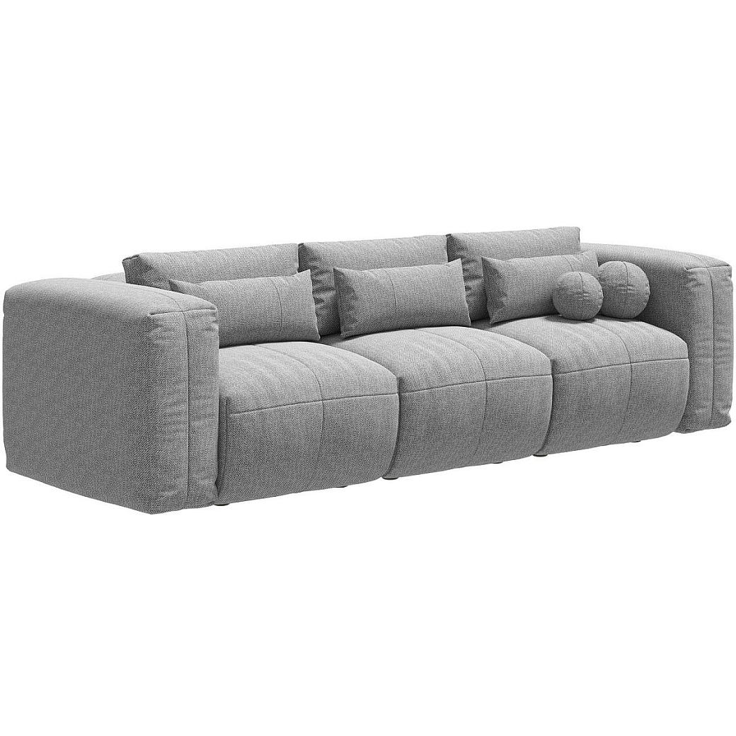 Диван Брауни Мемори 3-х местный Ферст без подушек