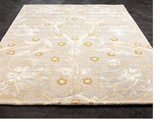 Индийский ковер из шерсти «MORRIS & CO» Pure Pimpernel Linen 028701 от 170 x 240 см Мир ковров