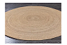 Индийский ковер из джута «JUTE» BEIGE(Round) Мир ковров
