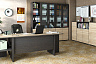 Набор офисной мебели для кабинета руководителя №2 «Успех-2» (Венге Цаво, Дуб Сонома)
