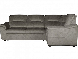 Угловой диван Милтон с тумбой , Серый, Ткань Goya Steel Home Collection