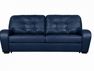 Диван Монреаль 3 р , Синий, Кожа Bellagio Ocean Home Collection
