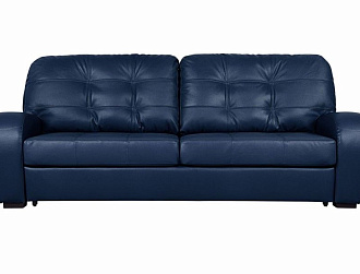Диван Монреаль 3 р , Синий, Кожа Bellagio Ocean Home Collection