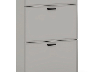 Тумба для обуви Римини серая