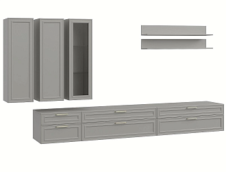 Комплект для гостиной Монреаль серый №19