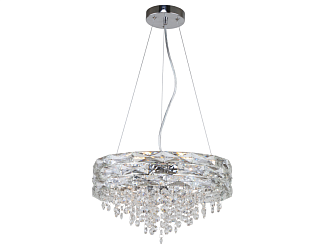 Подвесная люстра Icicle (хром) D410*H350/1220 6*G9*40W Ангстрем