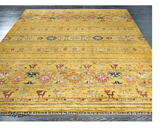 Пакистанский ковер из шерсти «SHAWL KANDI» GRN-GRN Мир ковров