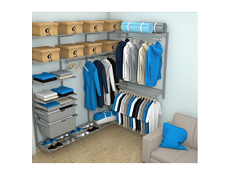 Гардеробная №22, серая.