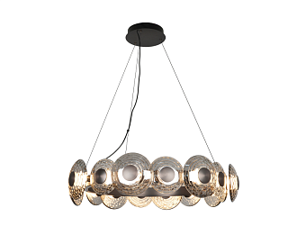 Подвесная люстра Claros (чёрный) D700*H295/1590 LED*72W