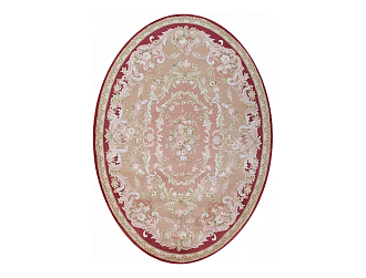 Китайский ковер из шерсти «SAVONNERIE EXCLUSIVE» WDG-006(Oval) Мир ковров