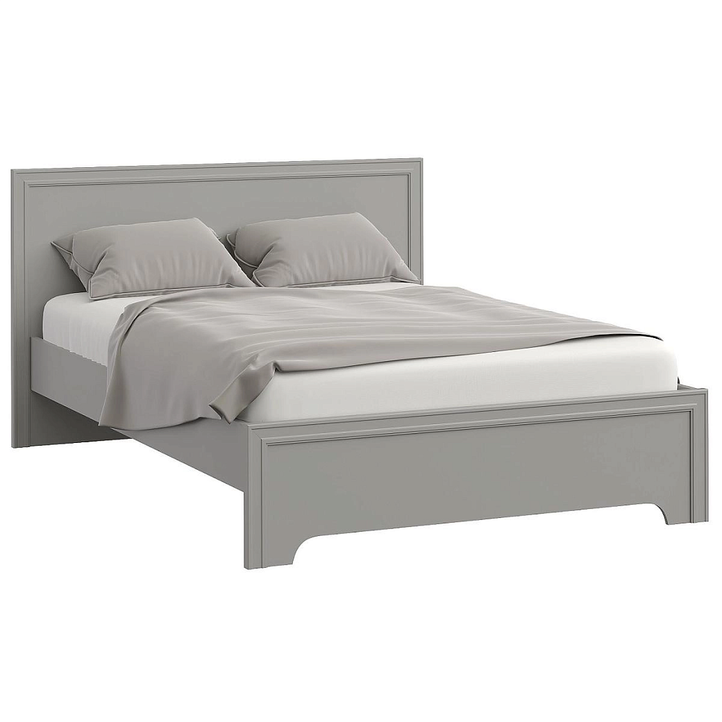 Кровать полутораспальная 140х200 Montreal серый