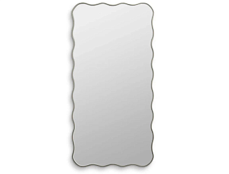 Fancy L Silver Зеркало в тонкой раме Smal