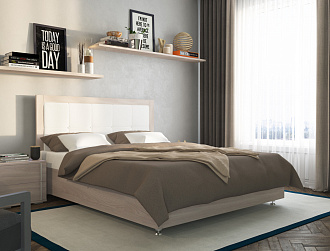 Кровать с подъемным механизмом INNOVO Lux Cream White Askona - АСКОНА