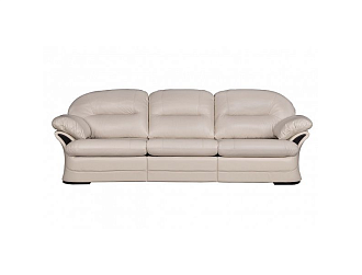 Диван Брюссель 4 р , Белый, Кожа Supreme Natura Home Collection