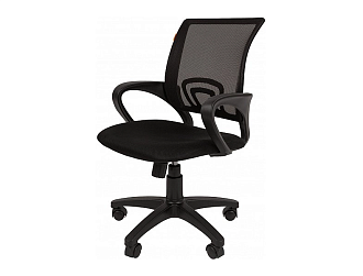 Кресло ВT_CH696 ткань черная, сетка черная ДВ62
