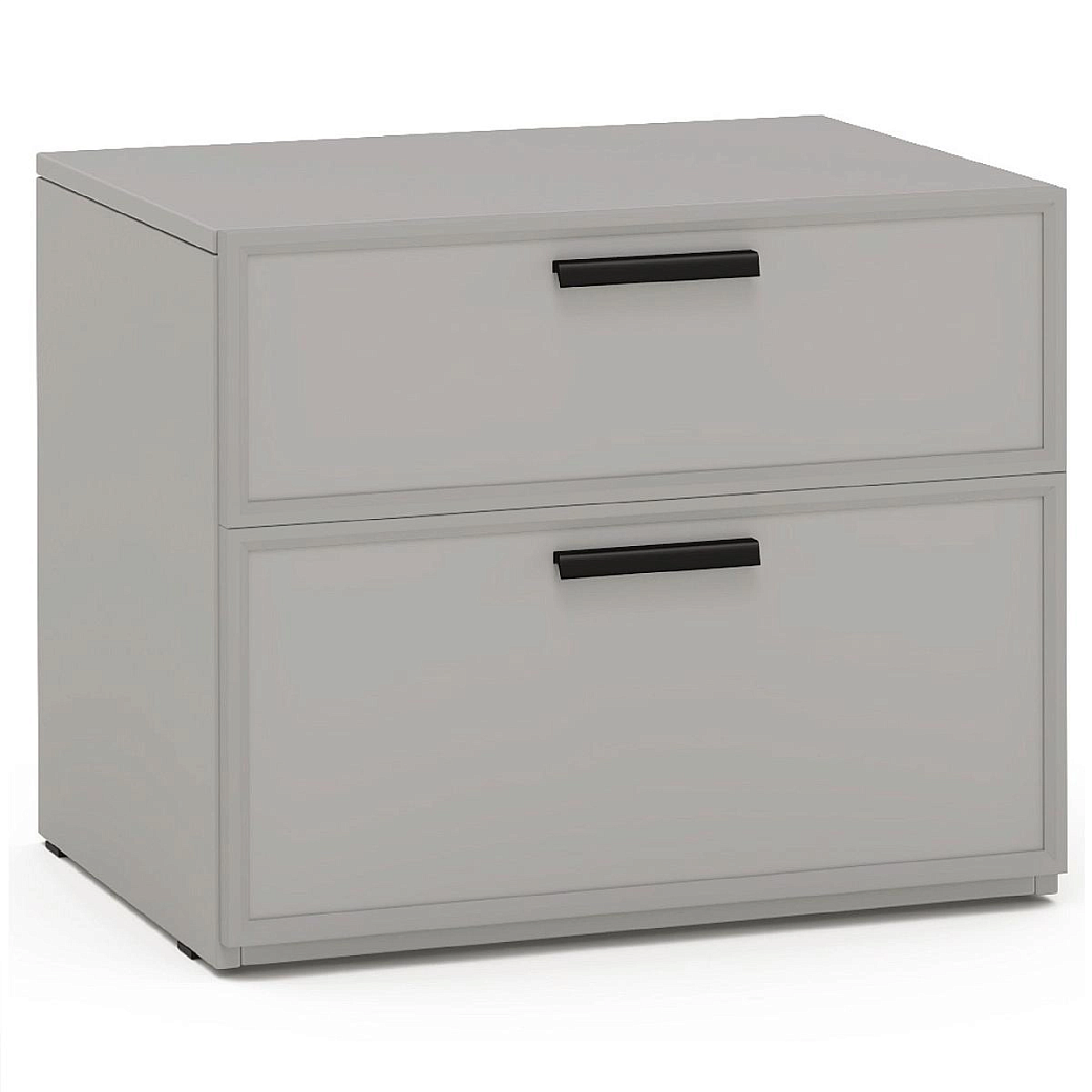 Тумба прикроватная Римини серая