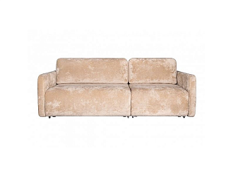Диван Модульный Норд 3р 222(120+80), Бежевый, Ткань Crush 05 Home Collection