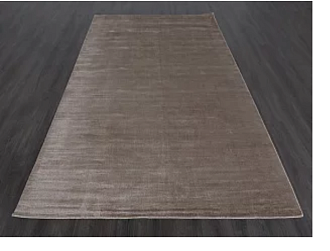 Индийский ковер из шерсти и арт-шёлка «MURUGAN» PLAIN-TAUPE-AG06/A036 Мир ковров