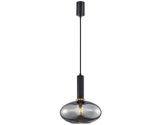 Подвес Dubbel (чёрный) D260*H440/1940 1*E27*40W Ангстрем