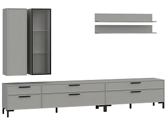 Комплект для гостиной Римини серая №19