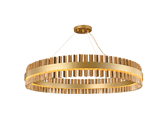 Подвесная люстра Marquis (золото) D1000*H150/1500 LED*54W Ангстрем