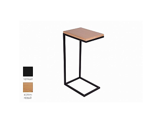 Стол приставной Черный-коричневый Home Collection