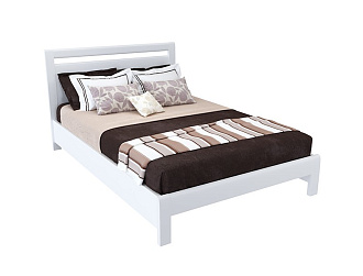 Кровать из массива LAVA White Askona - АСКОНА