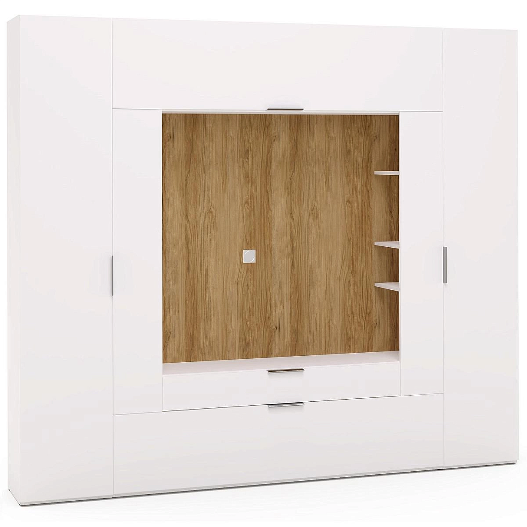 Комплект для гостиной Сохо белая №04