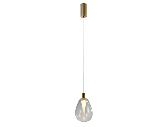 Подвес Hopper (прозрачный) D220*H490/1990 LED*4.3W Ангстрем