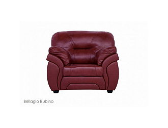 Кресло "Бруклин", Кожа Bellagio Rubino Home Collection