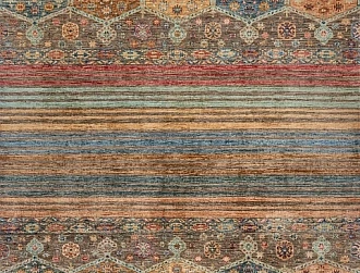 Пакистанский ковер из шерсти «SHAWL KANDI» MULTY-MULTY(173x239) 173 x 239 см Мир ковров