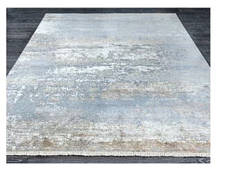 Индийский ковер из шерсти и шёлка «WEST HOLLYWOOD» PJ2103-GREY-GOLD 245 x 311 см Мир ковров
