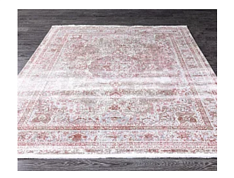 Турецкий ковер из полипропилена и полиэстера «AXEL» 8443A-CREAM-PINK от 160 x 230 см Мир ковров