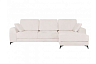 Угловой диван Монако с канапе 85/29, Белый, Ткань Zenit 02