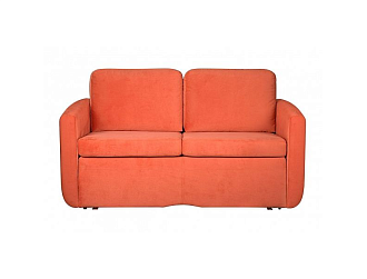 Диван Степ 2р 165, Оранжевый, Ткань Velutto 39 Home Collection