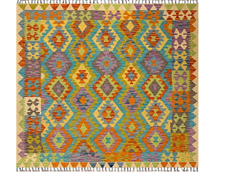 Пакистанский ковер из шерсти «KILIM» 23-388 150 x 194 см Мир ковров