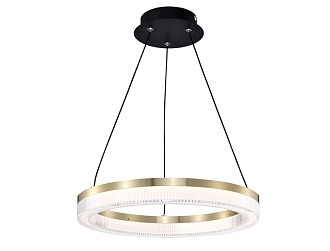 Подвесная люстра Cirkler (золото) D400*H100/1500 LED*21W Ангстрем