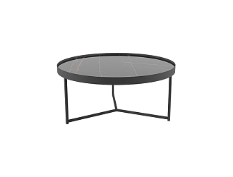 Стол журнальный Ориндж сахара нуар/черный матовый Home Collection