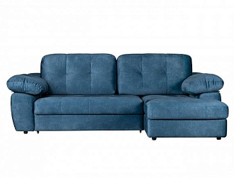 Угловой диван Скай с канапе , Синий, Ткань Milano 08-Navy Home Collection
