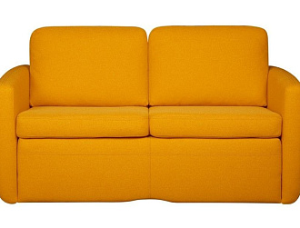 Диван Степ 2р 165, Оранжевый, Ткань Bjork Mustard Home Collection