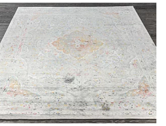 Турецкий ковер из вискозы и полиэстера «ADAMANT» B028A-CREAM 300 x 400 см Мир ковров