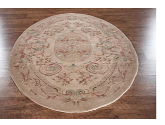 Китайский ковер из шерсти «SAVONNERIE EXCLUSIVE» GSR104-F149-F143(Oval) 250 x 350 см Мир ковров