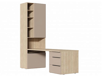 Стол письменный Некст со стеллажом