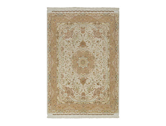 Иранский ковер из шерсти и шёлка «TABRIZ 40» 9-355-IR 303 x 403 см Мир ковров