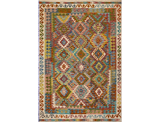 Пакистанский ковер из шерсти «KILIM» 23-776 166 x 246 см Мир ковров