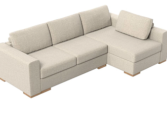 Диван Монако Оптимум правый без дополнений