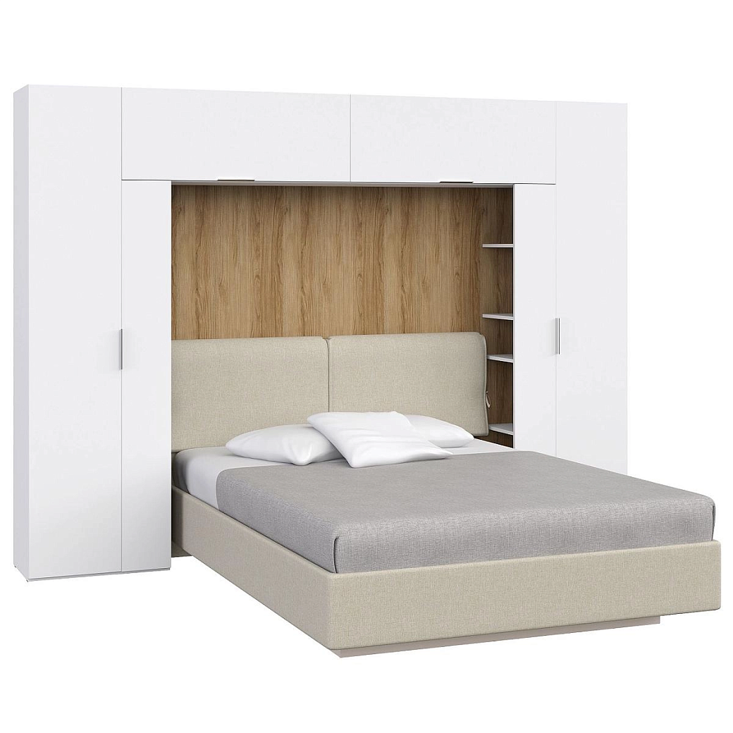 Комплект для спальни Сохо белая №12