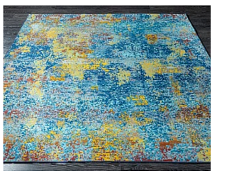 Бельгийский ковер из хлопка и шерсти «VIVID» 506001-BA510 200 x 300 см Мир ковров