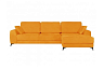 Угловой диван Монако с канапе 97/29, Желтый, Ткань Zenit 28